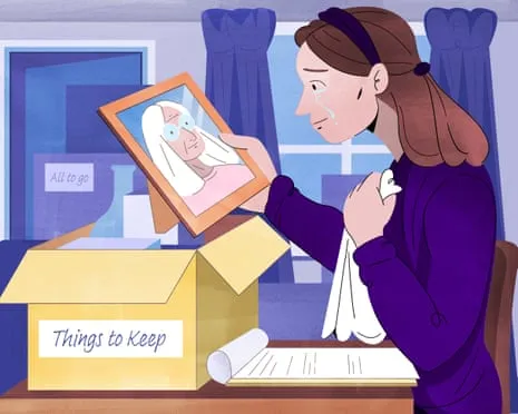 Sort while you work and take your time: six actions to emptying a relative’s house when they die